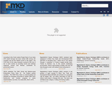 Tablet Screenshot of mkd.ge